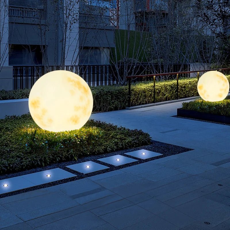 Lampa Ogrodowa w Kształcie Księżyca | Plenerowy
