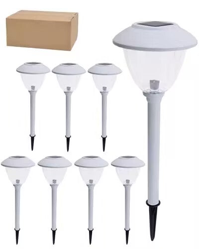 8-pak Lamp Ogrodowe Solarne LED | Plenerowy