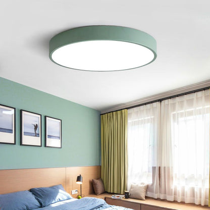 Okrągła Nowoczesna Lampa Sufitowa