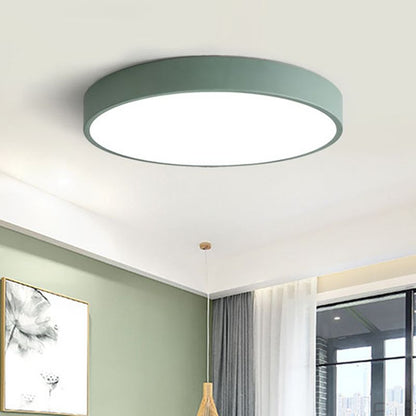 Okrągła Nowoczesna Lampa Sufitowa