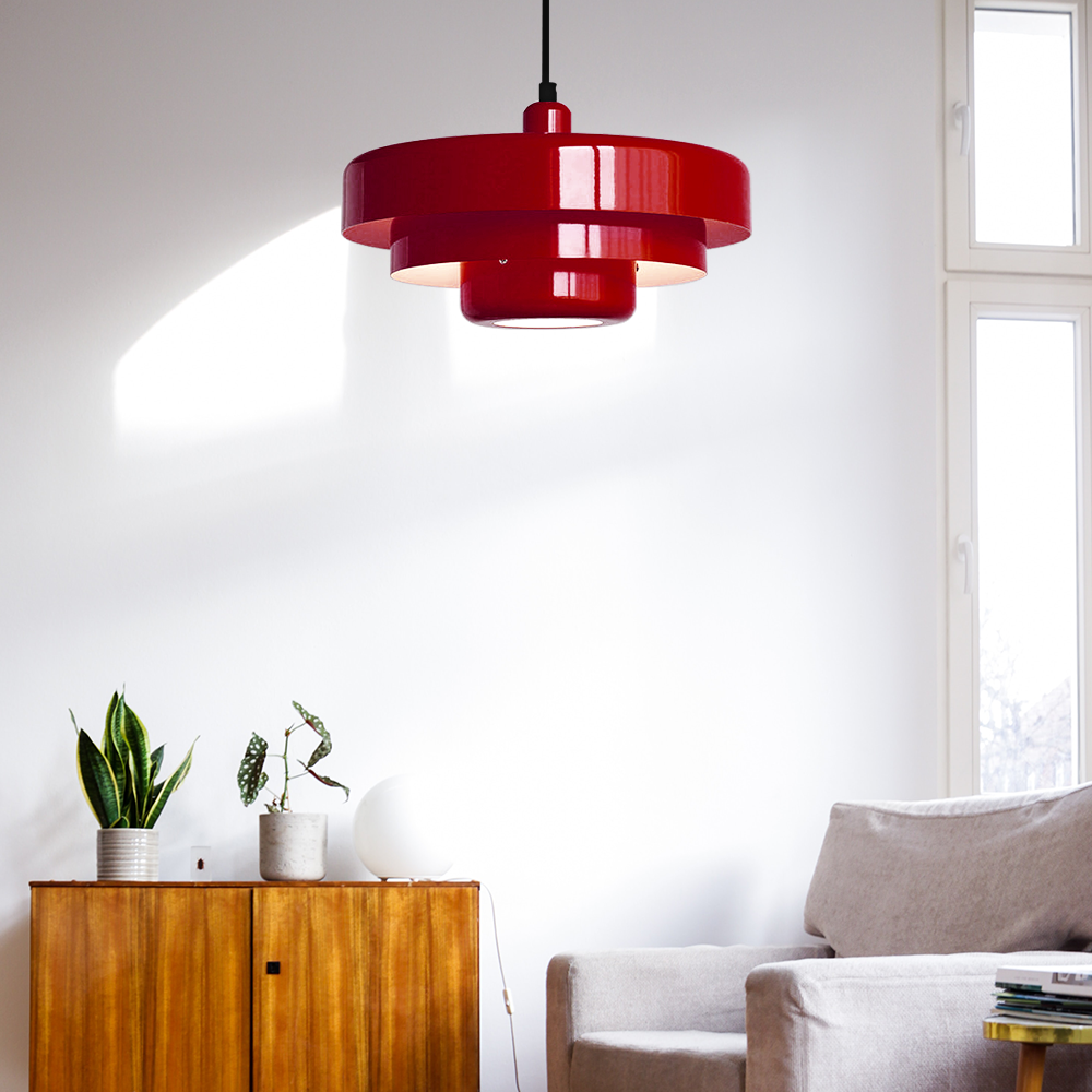 Nowoczesna Szklana Lampa Sufitowa w Stylu Skandynawskim | Lampa Wisząca