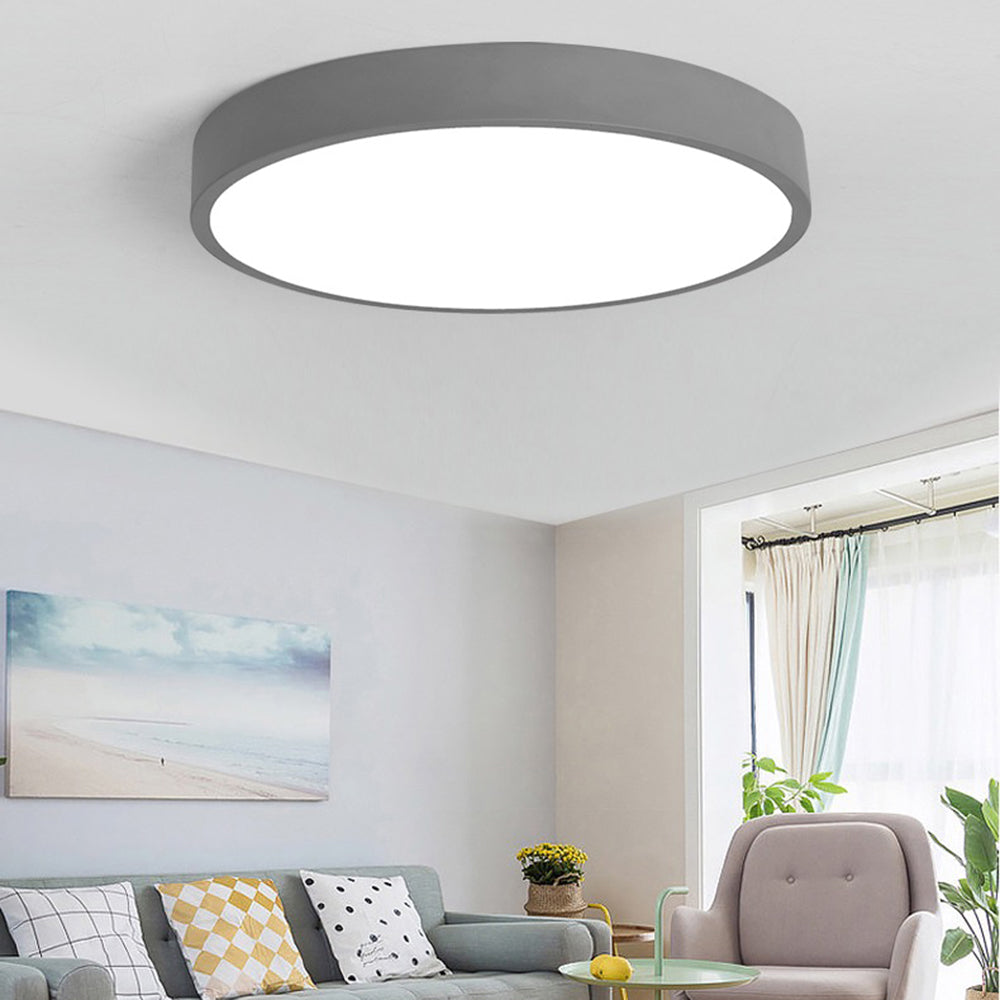 Okrągła Nowoczesna Lampa Sufitowa