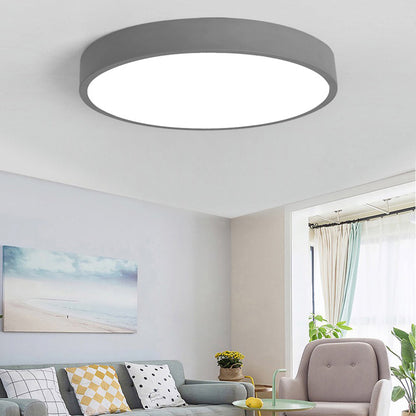 Okrągła Nowoczesna Lampa Sufitowa