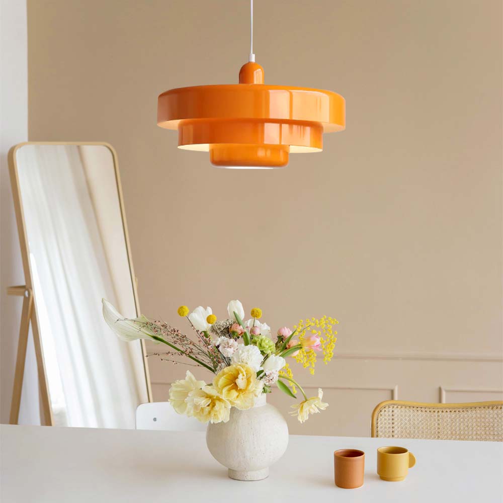 Nowoczesna Szklana Lampa Sufitowa w Stylu Skandynawskim | Lampa Wisząca
