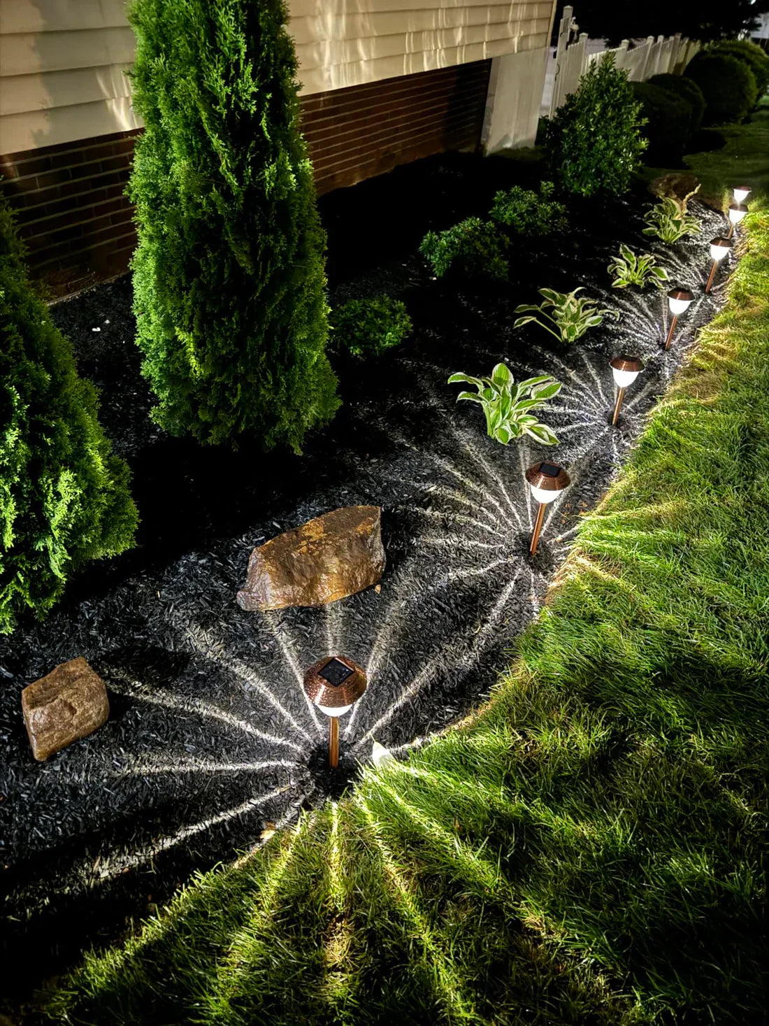 8-pak Lamp Ogrodowe Solarne LED | Plenerowy