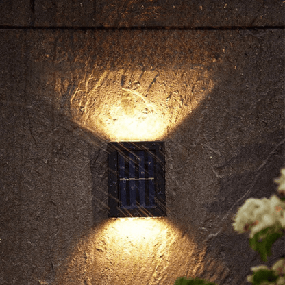 Bezprzewodowe Lampy Ogrodowe Solarne ścienne LED
