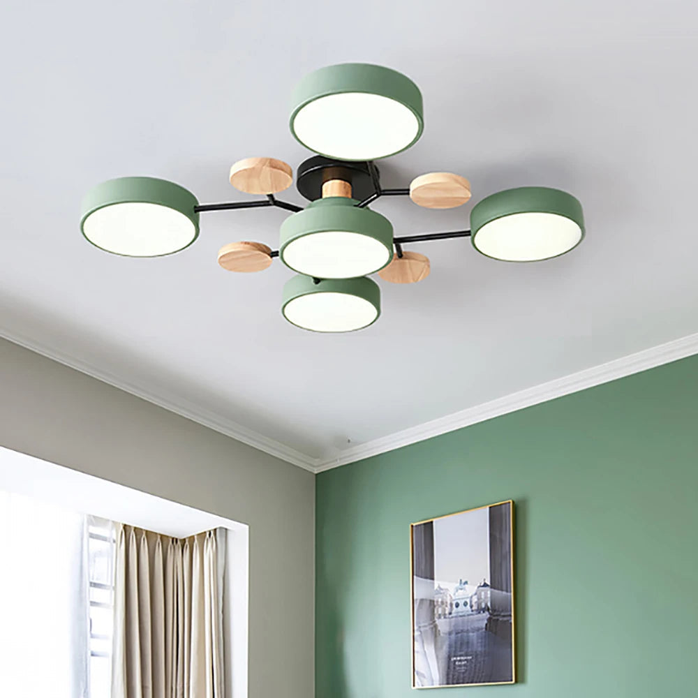 Designerska Lampa Sufitowa Skandynawska
