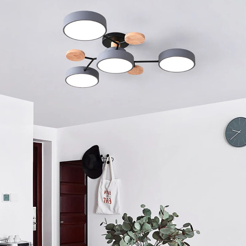 Designerska Lampa Sufitowa Skandynawska