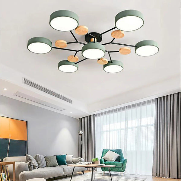 Designerska Lampa Sufitowa Skandynawska
