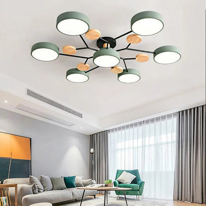 Designerska Lampa Sufitowa Skandynawska