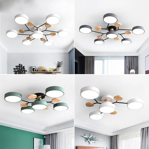 Designerska Lampa Sufitowa Skandynawska