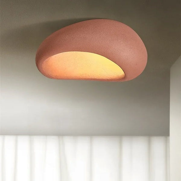 Lampa Sufitowa w Stylu Wabi-Sabi