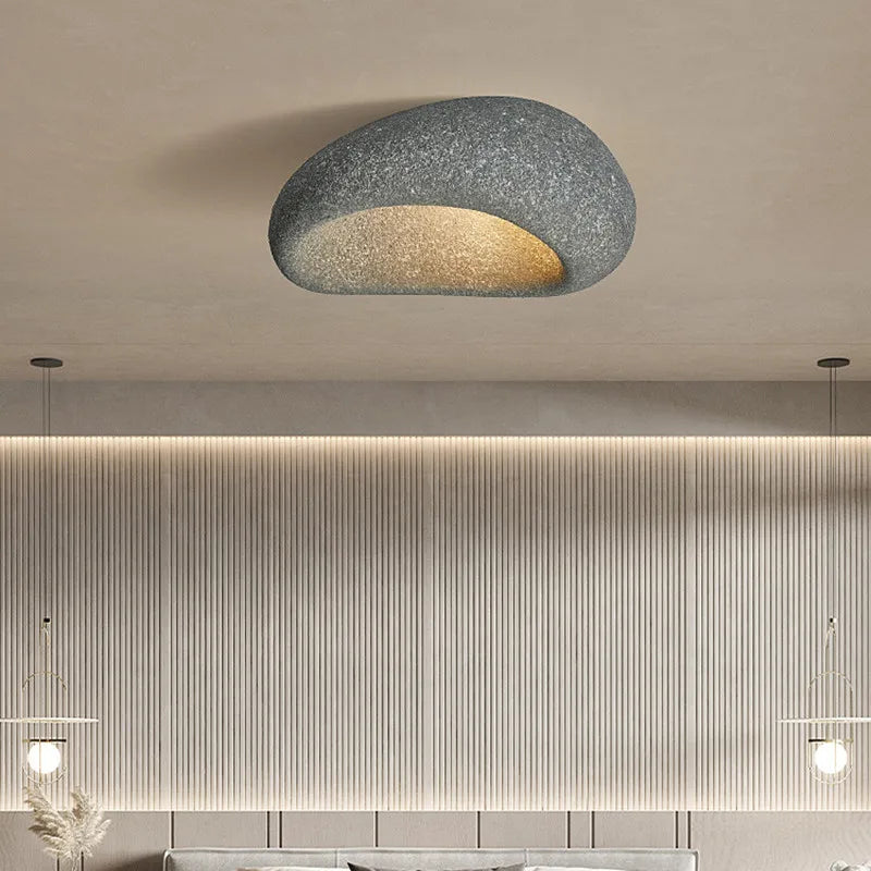 Lampa Sufitowa w Stylu Wabi-Sabi