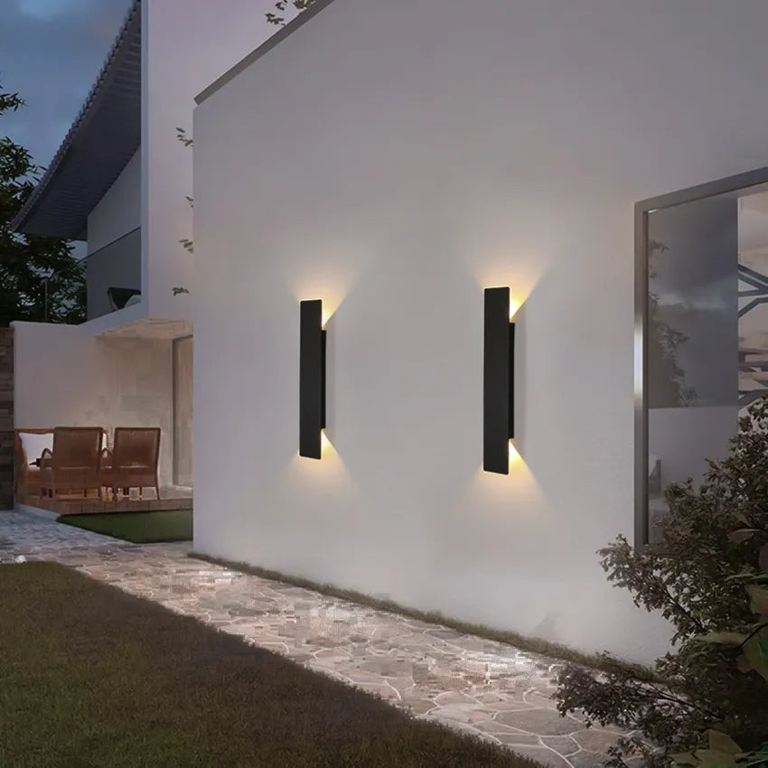 Dwustronny Lampa ścienna | Plenerowy