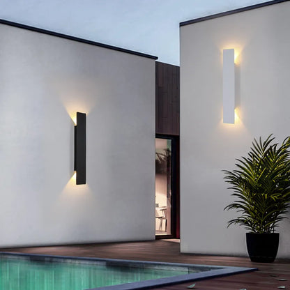 Dwustronny Lampa ścienna | Plenerowy