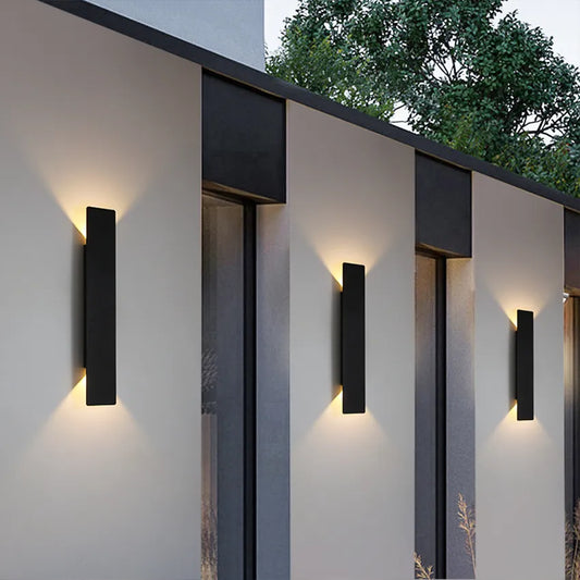 Dwustronny Lampa ścienna | Plenerowy
