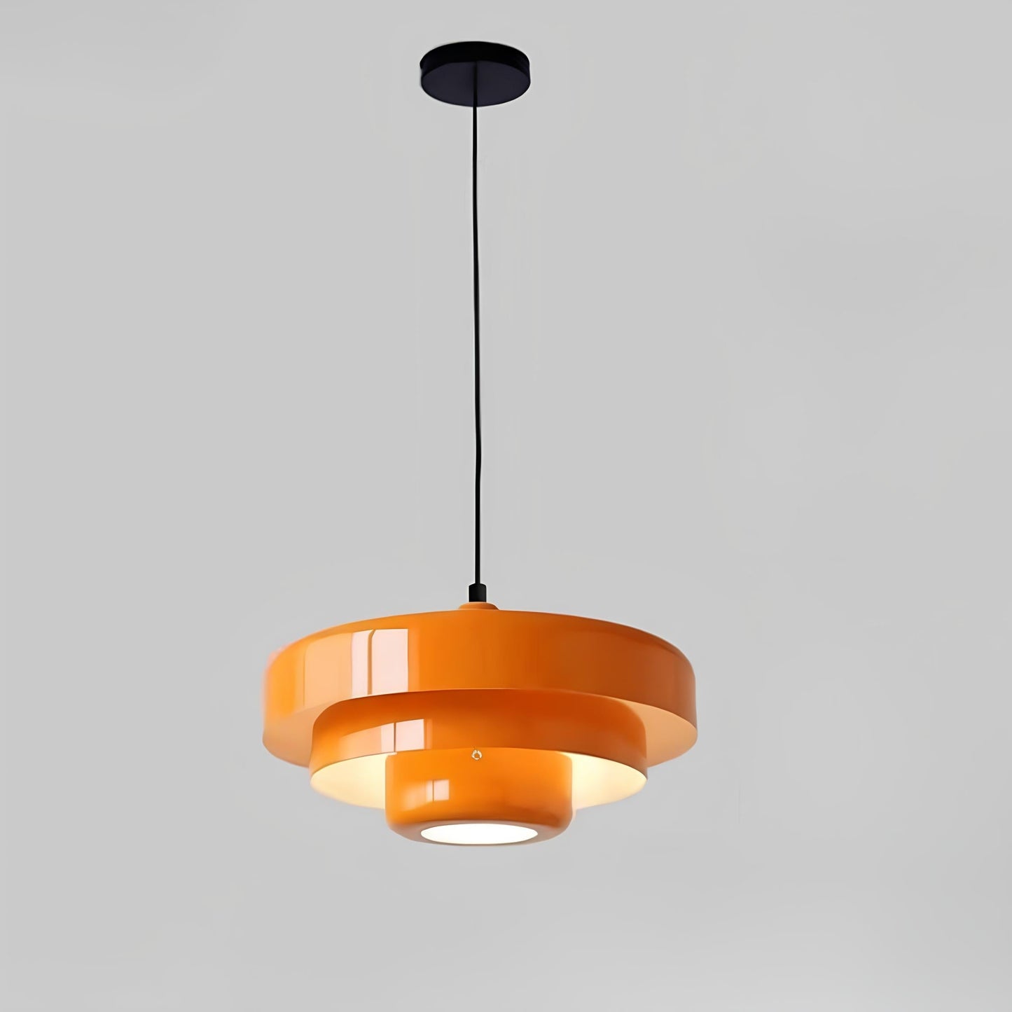 Nowoczesna Szklana Lampa Sufitowa w Stylu Skandynawskim | Lampa Wisząca