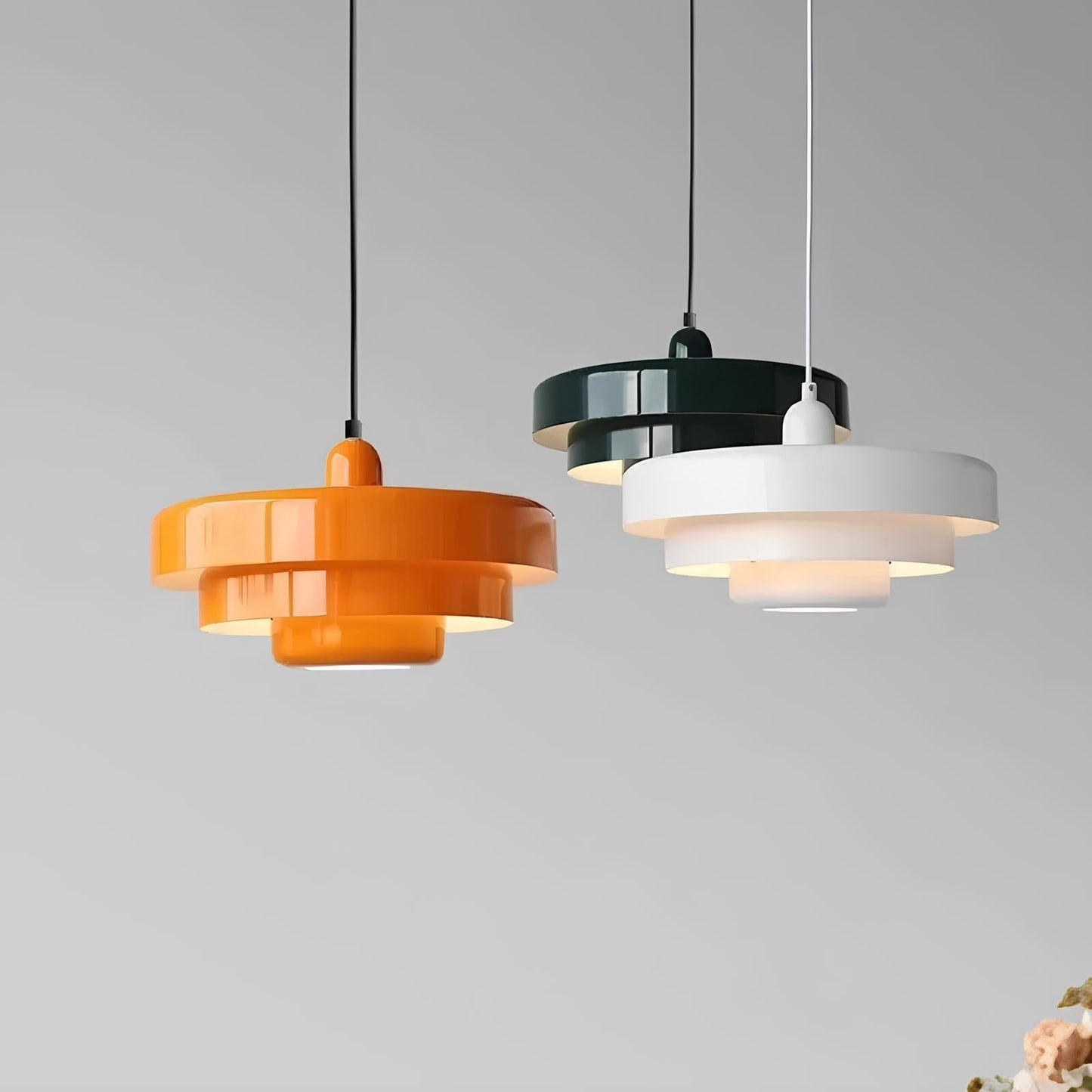 Nowoczesna Szklana Lampa Sufitowa w Stylu Skandynawskim | Lampa Wisząca
